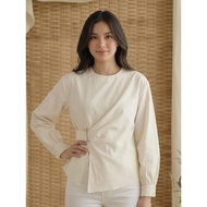 Daisy by Voir Malaysia (Blouse) Cream Blouse Casual Daily Wear