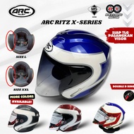 HELMET ARC RITZ DESIGN X-SERIES Helmet ARC RITZ Colour ( Helmet ARC RITZ Sirim Approved ) - Size L &