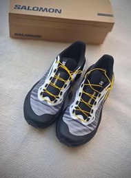 SALOMON GENESIS 越野馬拉松跑步鞋 黑色