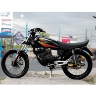 STRIPING STANDAR ORI LIST STIKER RX KING TAHUN 2002 HITAM OREN RX KING 2002