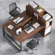 Face-to-face Employee4Office Desk Computer A9L Office desk and chair set for two people, accounting 