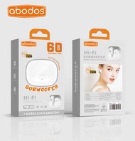 其他品牌 - 【TW-53】【白色】abodos 重低音藍牙無線耳機（6972436521425）Hi-Fi級環繞音效｜高保真｜單次待機6小時