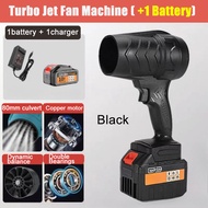 👍🏻Turbo Jet Blower👍🏻 Turbo Fan Lithium Violent Leaf Blowing Water Blowing High Power Hair Dryer Mini