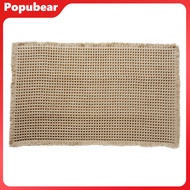 Anti-Slip Bathroom Floor Mat Quick Absorbent Quick-Drying Bath Mat Solid Color 3D Waffle Texture Mul