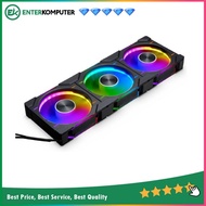 Phanteks D30-140 Regular Black 140mm D-RGB PWM Fan - Triple Pack