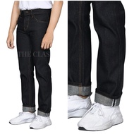 RAW DENIM - Men's Raw Denim Selvedge Jeans, high quality, stiff material - Raw Denim Selvedge Jeans