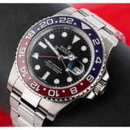 GMT Master men's watch automatic watches for men 40mm diameter with free box stainless steel watches