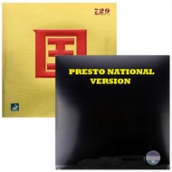729 Friendship Presto Spin Speed NATIONAL Version table tennis Pingpong Rubber Bnew