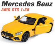 RMZ Mercedes Benz AMG GTS car model 1:36 scale metal car children's toy car