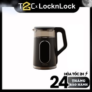 LocknLock 1.7L Electric Kettle with Tea Filter, 5 Heat Levels, 2h Heat Retention Genuine EJK286BLK T