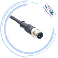 Round Connector M12A Buckle with Wire Connector 3m