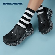 Skechers Women Foamies Max Cushioning Foamies In Bloom Shoes - 111671-BKW Kasut Sneaker Perempuan