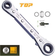 Top Industry TOP 4 Size Plate Ratchet Wrench Made In Japan 日本製