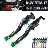 For KAWASAKI ZX636R ZX-636R ZX 636R 2000-2004 2001 2002 2003 Motorcycle Folding Extendable Front Rea