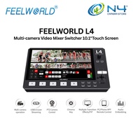 FeelWorld LIVEPRO L4 / L2 Plus / L1 Multicamera Video Switcher Live Streaming HDMI USB Youtube Live 