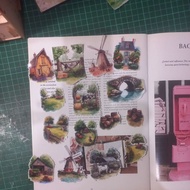 My aunty cozy farm living sticker transparent