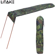 Canoe Kayak Boat Sun Shade Canopy Universal Awning Canopy Waterproof Protection Awning Top Cover For