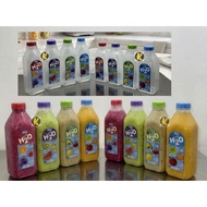 662-663 H20 Premium Fruit & Water Fridge Bottle 1.55L/1.3L (Random Color)