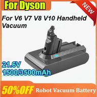 For Dyson V6 V7 V8 V10 Battery for Dyson Handheld  Vacuum Cleaner Rechargeable Lithium Battery 21.6V
