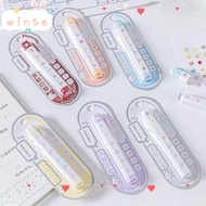 WINTE Seal Pen, Multi-Head Detachable Arrival Cute To Do List Journal Stamp,  Portable Stamp Mark Ki