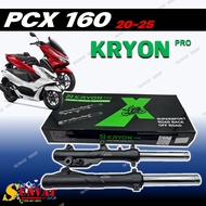 โช๊คหน้า PCX160 ปี2020-2025 pcx160 ABS โช๊คใส่น้ำมัน รุ่นดิสเบรค ใส่แทนเดิมได้ กระบอกโช๊คหน้าพีซีเอ็