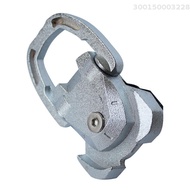 KKmoon ชั้นผูกลงเตียงเสาผูกลงด้านข้างผนังด้านข้างนิกเกิลสกรูด้านหลังทนทานและติดตั้งเตียงโลหะผสมกับ D