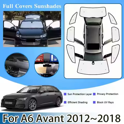 Car Windshield Visors For Audi A6 Avant 2012~2018 C7 Full Window Anti-UV Sun Protection Anti-UV Shab