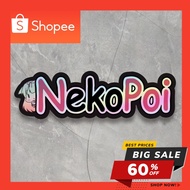 Nekopoi Hologram Anime Sticker | Anime Hologram Sticker size 9.5 cm