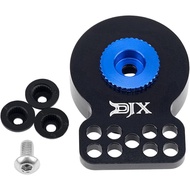 DJX CNC Aluminium Porous Servo Saver 23T/24T/25T (Hitam)