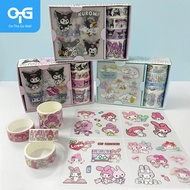 On The Go Mall DIY Decorative 4 Roll Tape and Sticker Collection For Students Random Design