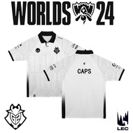 2024 New G2 E-Sports Club World Finals Limited Jersey League Of Legends LEC G2 Support POLO Shirt CA