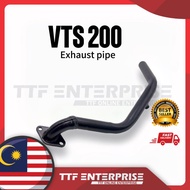 SYM VTS200 EXHAUST FRONT PIPE LONG (STD) EKZOS MUFFLER  VTS 200