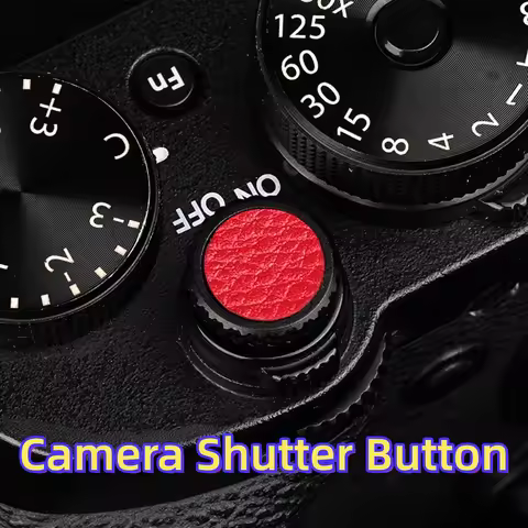 Metal Soft Camera Shutter Button Cap for Fuji XT5 XT30 X100V X100VI XT50 XT30II XM5 X-T4 Leica M10 M