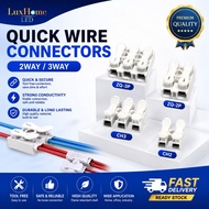 Fast Wire Connector 2WAY 3WAY  Quick Connector Electrical Cable Connector Wire Terminals Set CH2 CH3