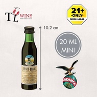 Fernet Branca Amaro Liqueur 2cl 20ml Mini Miniature Alc: 35% ✔Duty paid 100% ORIGINAL (Italy)