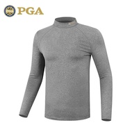 PGA | เสื้อสูทกอล์ฟคอเต่ากันหนาวสำหรับฤดูใบไม้ร่วงและฤดูหนาว