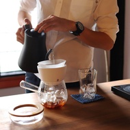 JIA品家 手沖咖啡 錐型 雙層陶瓷濾杯（黑色/白色）
