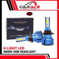 KLIGHT DOB LED Headlight 6000K 50W | H4 H7 H11 H1 H3 HB3 9005 HB4 9006 Car LED Headlight | LED Car H