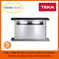 TEKA DDI 90 90CM DOWNDRAFT HOOD WITH SLIDER TOUCH CONTROL + 2 YEARS WARRANTY