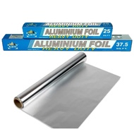 KBM ALUMINIUM FOIL HEAVY DUTY 25SQFT / 37.5SQFT 1UNIT(POP)