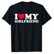 I Love My friend Shirt I Heart My-friend Shirt GF T-Shirt Boyfriends Gifts Valentine's Day Costume G