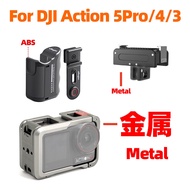 ด้ามจับชุดสำหรับ DJI OSMO Action 5 pro 4 3 แอคชั่น5 Proอุปกรณ์ถ่ายภาพสตรีท4 3กล้องแอคชั่นแคมเมราปุ่ม
