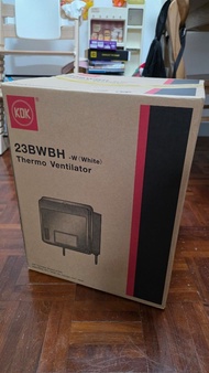 KDK 23BWBH -W (White) Thermo Ventilator (窗口式浴室寶)