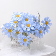 Artificial Flower 6-Head Sun Chrysanthemum Small Daisy Home Decoration Artificial Flower Artificial 
