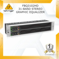 Behringer FBQ3102HD 31-band Stereo Graphic Equalizer c/w FBQ