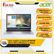 Acer Aspire 3 Laptop (15.6" FHD/Ryzen 5 7520U/8GB/512GB SSD/ATI/W11) A315-24P-R6GK
