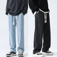 Seluar Jeans Unisex Harem baggy bootcut Casual Denim Slack Seluar Panjang Long Pants Plus Size Loose