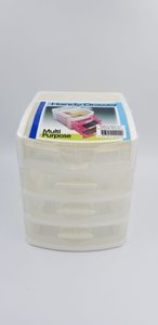 UNIWARE - 泰國制三層收納櫃(白色)