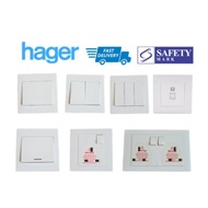 [SG Seller] Hager Muse Switch Socket Ready Stock