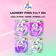 AR FUM 5-IN-1 LAUNDRY PODS 50s REFILL - LILY / ROSE / ETERNAL / AMORE [MIX N MATCH]